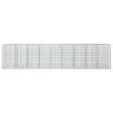 GABION Z DRUTU 5 MM I SIATKĄ 5X5 CM 900X50X200 CM