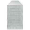 GABION Z DRUTU 3,5 MM I SIATKĄ 5X2,5 CM 1000X100X150 CM