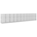 GABION Z DRUTU 3,5 MM I SIATKĄ 5X2,5 CM 1000X100X200 CM