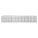 GABION Z DRUTU 3,5 MM I SIATKĄ 5X2,5 CM 1050X100X200 CM