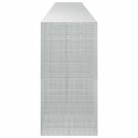 GABION Z DRUTU 3,5 MM I SIATKĄ 5X2,5 CM 1050X100X200 CM