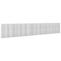 GABION Z DRUTU 3,5 MM I SIATKĄ 5X2,5 CM 1150X50X200 CM