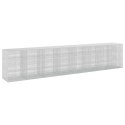 GABION Z DRUTU 3,5 MM I SIATKĄ 5X2,5 CM 750X100X150 CM