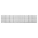 GABION Z DRUTU 3,5 MM I SIATKĄ 5X2,5 CM 900X50X200 CM