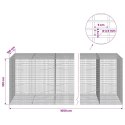GABION Z DRUTU 3,5 MM I SIATKĄ 5X2,5 CM 1050X100X100 CM