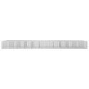 GABION Z DRUTU 3,5 MM I SIATKĄ 5X2,5 CM 1150X100X100 CM