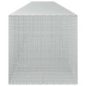 GABION Z DRUTU 3,5 MM I SIATKĄ 5X2,5 CM 1150X100X100 CM