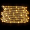 WĄŻ ŚWIETLNY, 480 LED, CIEPŁA BIEL, 20 M, PVC