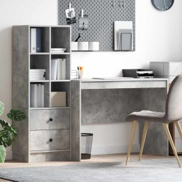 BIURKO BETONOWY SZARY 145.5 X 50 X 127 CM 2 SZT.