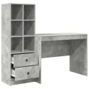 BIURKO BETONOWY SZARY 145.5 X 50 X 127 CM 2 SZT.