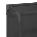 STOJAK NA DREWNO OPAŁOWE CZARNY 25X25X60 CM