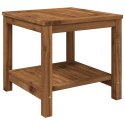 STOLIK KAWOWY NATURALNY 48,5 X 49 X 45 CM LITE DREWNO AKACJI