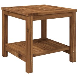 STOLIK KAWOWY NATURALNY 48,5 X 49 X 45 CM LITE DREWNO AKACJI