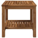 STOLIK KAWOWY NATURALNY 48,5 X 49 X 45 CM LITE DREWNO AKACJI