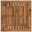 STOLIK KAWOWY NATURALNY 48,5 X 49 X 45 CM LITE DREWNO AKACJI