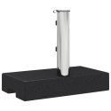 PROSTOKĄTNA PODSTAWA POD PARASOL GRANITOWA 25 KG CZARNA