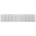 GABION Z DRUTU 3,5 MM I SIATKĄ 5X2,5 CM 950X100X200 CM