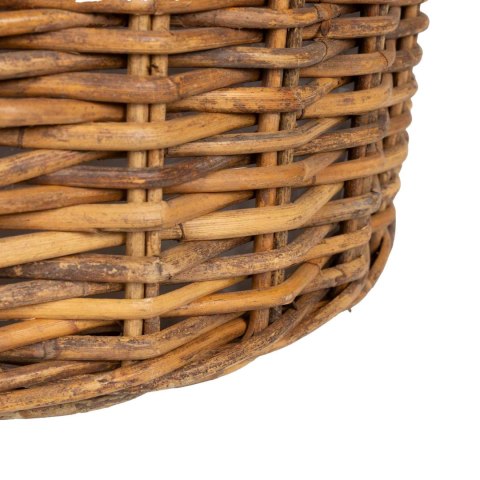 KOSZ NA ROŚLINY GENDT 2 SZT. NATURALNY BRĄZ RATTAN KUBU