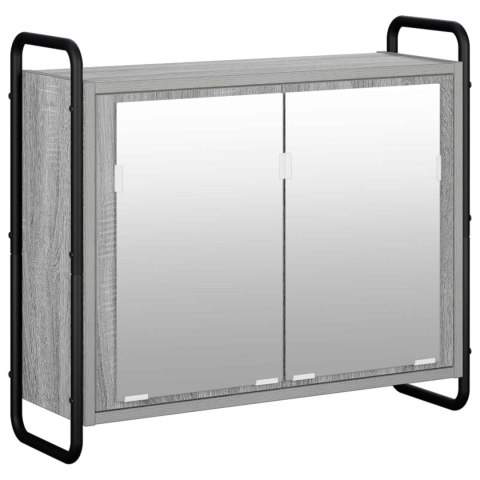 ZESTAW SZAFEK ŁAZIENKOWYCH 3 SZT. SZARY SONOMA