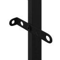 STOJAK NA DREWNO OPAŁOWE CZARNY 50X30X209 CM STALOWY