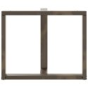 NOGI DO STOŁU JADALNEGO LITERY T 2 SZT. CZARNE 100X35X(72-73)CM