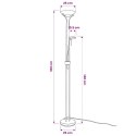 LAMPA PODŁOGOWA LED PRZYCIEMNIANA 23 W
