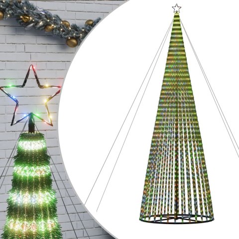 CHOINKA LED 1544 DIODY LED KOLOROWA 500 CM