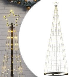 CHOINKA LED 550 LEDS CIEPŁA BIEL 300 CM