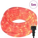 LINA ŚWIETLNA Z 120 DIODAMI LED CZERWONY 5 M PVC
