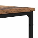 STOLIK KAWOWY STARE DREWNO 70 X 70 X 30 CM DREWNO INŻYNIERYJNE