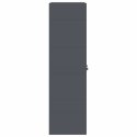 SZAFKA DO PRZECHOWYWANIA ANTRACYT 60 X 40 X 140 CM STAL