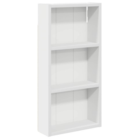 SZAFKA ŚCIENNA ŁAZIENKOWA BIAŁY 30 X 10 X 60,5 CM