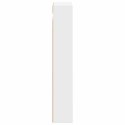SZAFKA ŚCIENNA ŁAZIENKOWA BIAŁY 30 X 10 X 60,5 CM