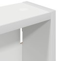 SZAFKA ŚCIENNA ŁAZIENKOWA BIAŁY 30 X 10 X 60,5 CM