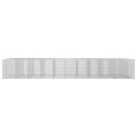 GABION Z DRUTU 3,5 MM I SIATKĄ 5X2,5 CM 1050X100X150 CM
