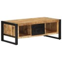 STOLIK KAWOWY 90X50X36 CM SUROWE LITE DREWNO MANGO