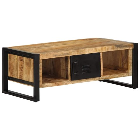 STOLIK KAWOWY 90X50X36 CM SUROWE LITE DREWNO MANGO