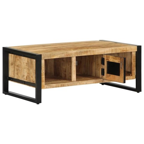 STOLIK KAWOWY 90X50X36 CM SUROWE LITE DREWNO MANGO