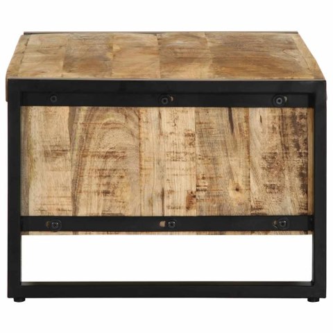 STOLIK KAWOWY 90X50X36 CM SUROWE LITE DREWNO MANGO