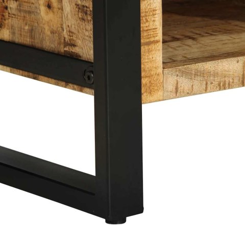 STOLIK KAWOWY 90X50X36 CM SUROWE LITE DREWNO MANGO