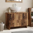 SZAFKA POD UMYWALKĘ EDE STARE DREWNO 82 X 41 X 59 CM