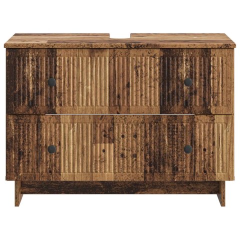SZAFKA POD UMYWALKĘ EDE STARE DREWNO 82 X 41 X 59 CM