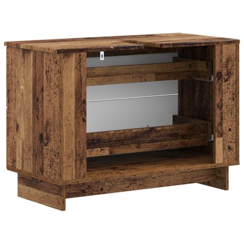 SZAFKA POD UMYWALKĘ EDE STARE DREWNO 82 X 41 X 59 CM