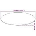 BLAT STOŁU ZE SZKŁA HARTOWANEGO OKRĄGŁY 700 MM