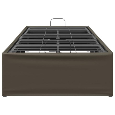 ELEKTRO REGULOWANY STELAŻ ŁÓŻKA SZARY 200 X 90 X 33,5 CM STAL