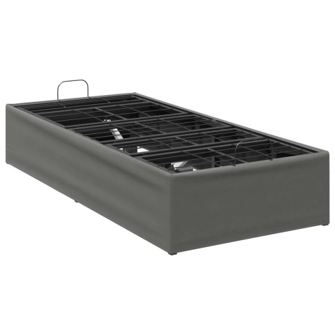 ELEKTRO REGULOWANY STELAŻ ŁÓŻKA CIEMNOSZARY 200 X 70 X 33,5 CM