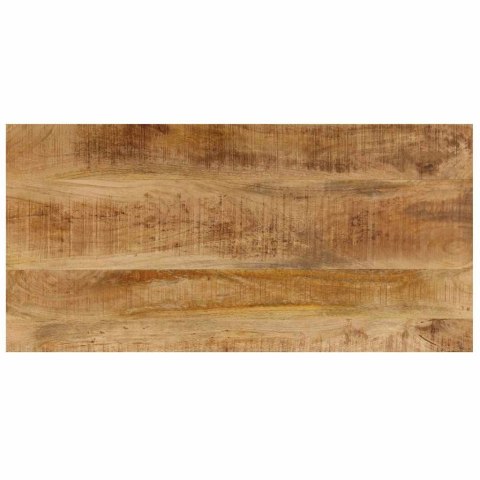 STOLIK KAWOWY 100X50X35 CM LITE DREWNO MANGO I STAL