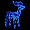 3 ŚWIĄTECZNE RENIFERY Z LAMPEK 229 DIOD LED