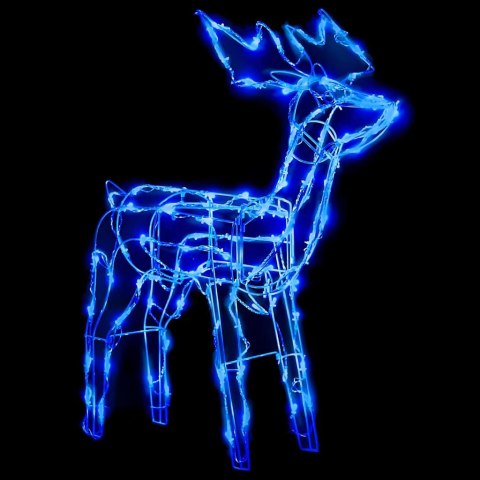 3 ŚWIĄTECZNE RENIFERY Z LAMPEK 229 DIOD LED