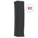POKROWCE NA GRZEJNIK W KSZTAŁCIE PIRAMIDY 2 SZT. 58X58X228 CM